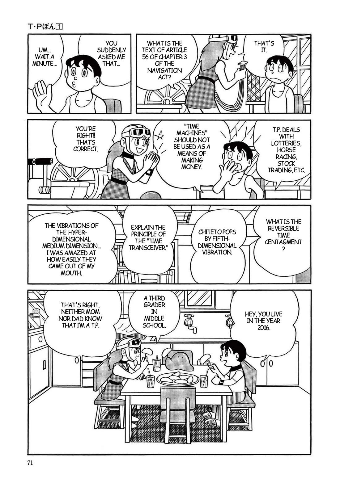 Time Patrol Bon chapter 2 page 21