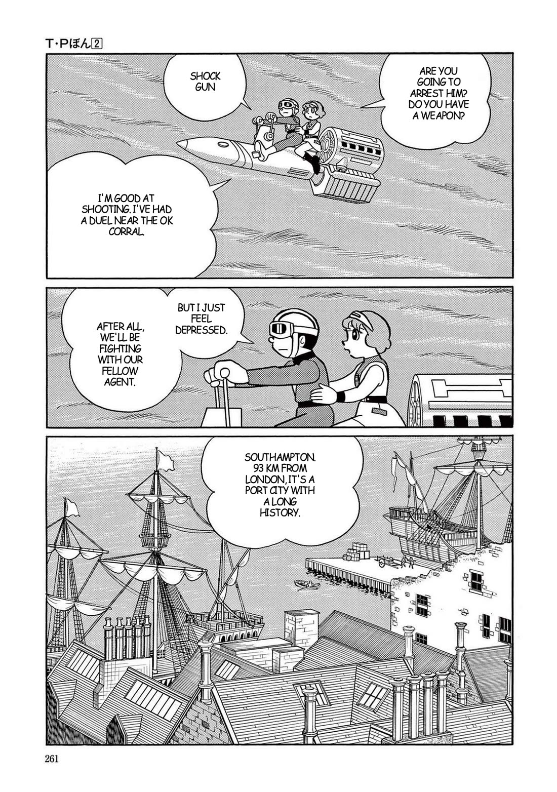 Time Patrol Bon chapter 22 page 6