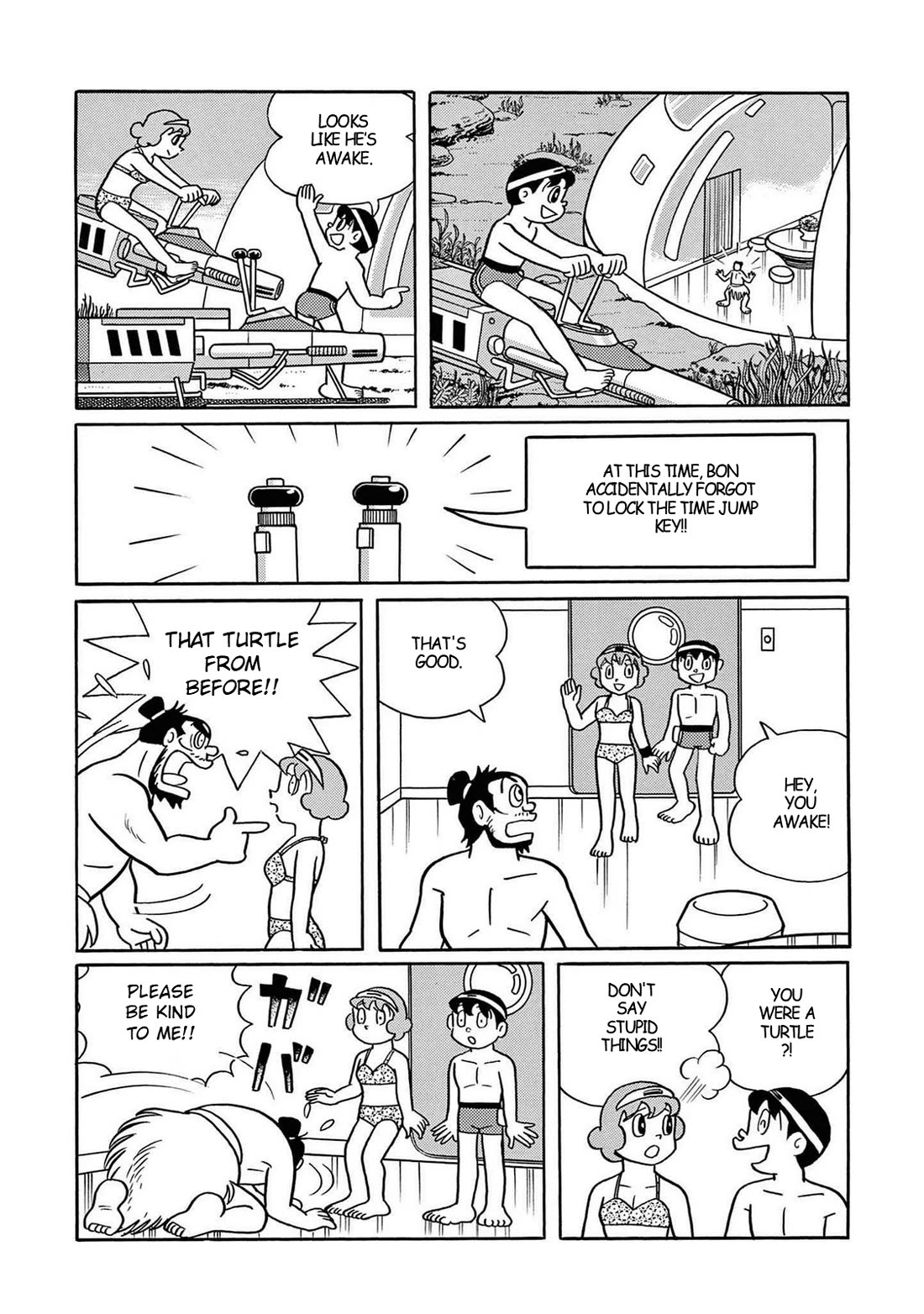 Time Patrol Bon chapter 26 page 22