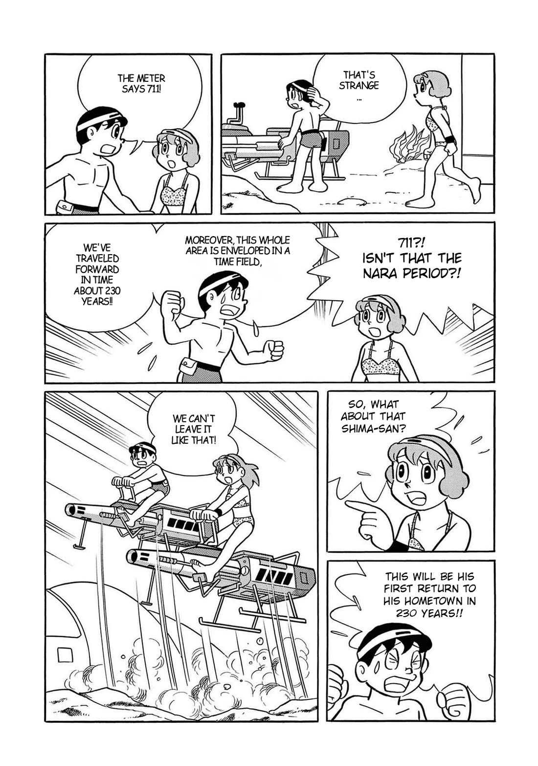 Time Patrol Bon chapter 26 page 28