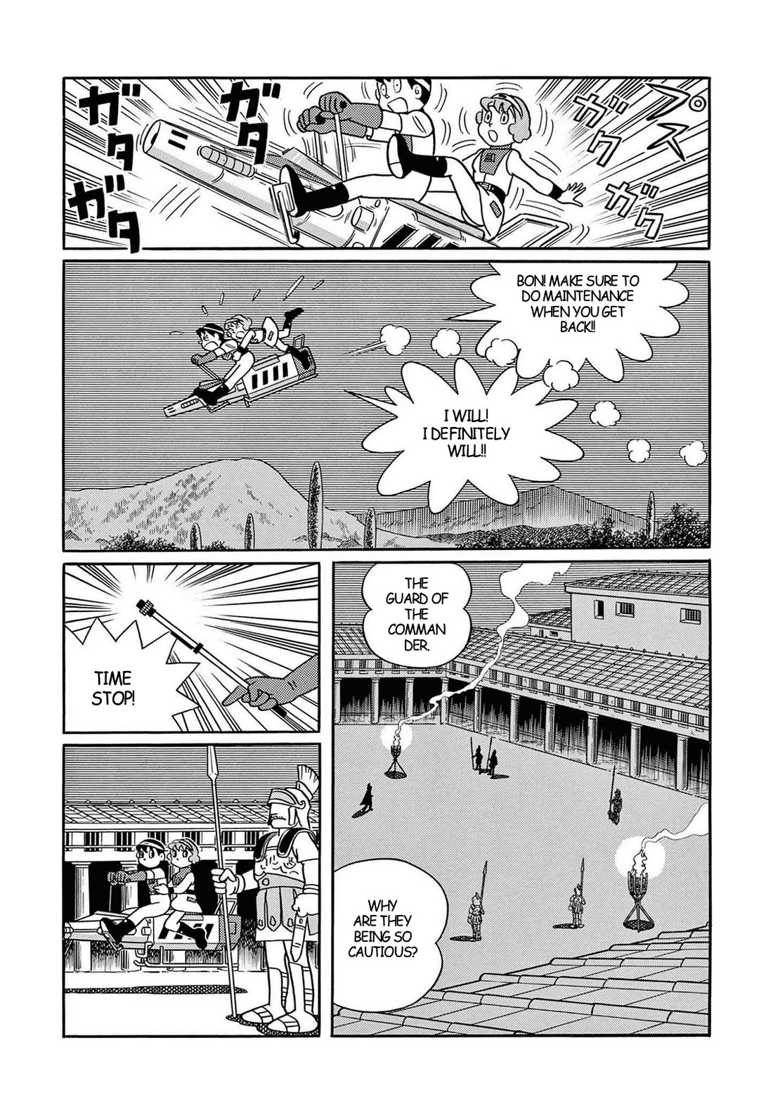 Time Patrol Bon chapter 30 page 27