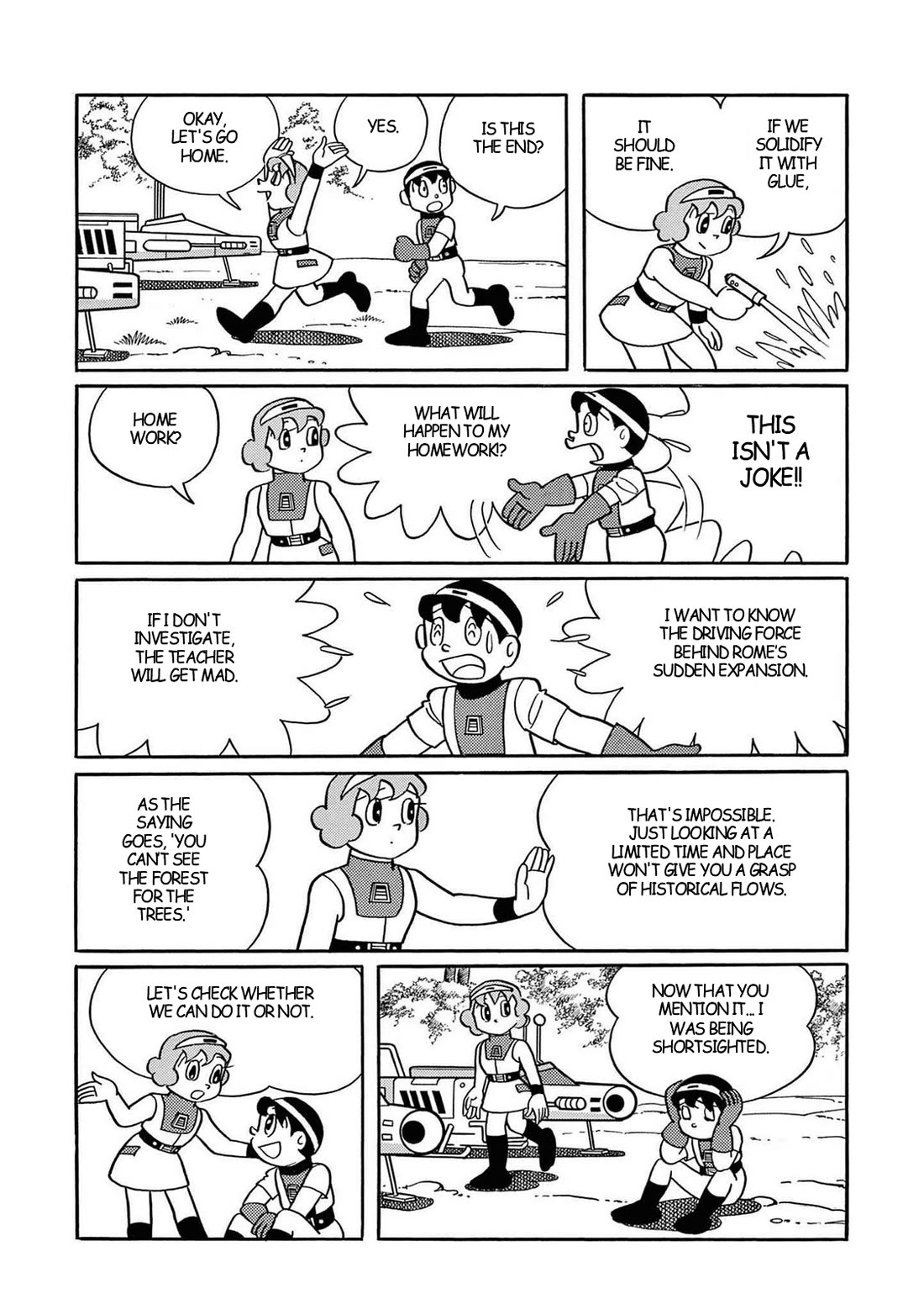 Time Patrol Bon chapter 33 page 11