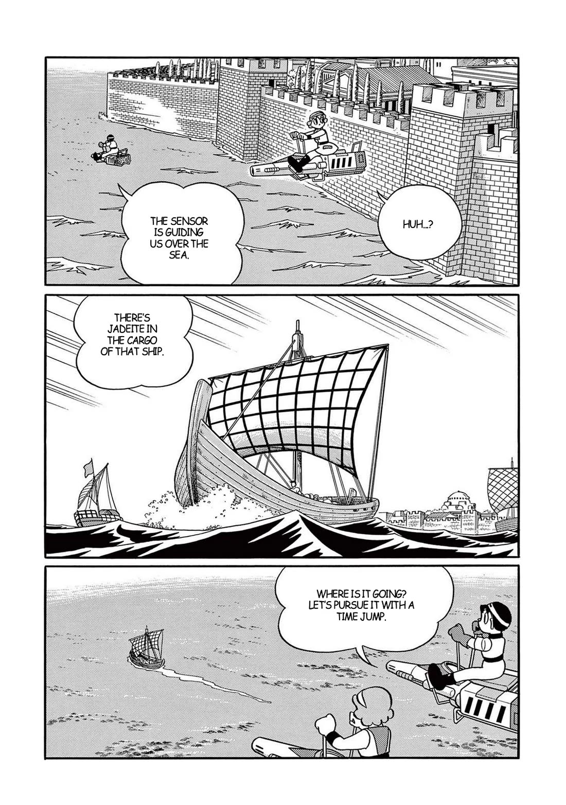 Time Patrol Bon chapter 35 page 12