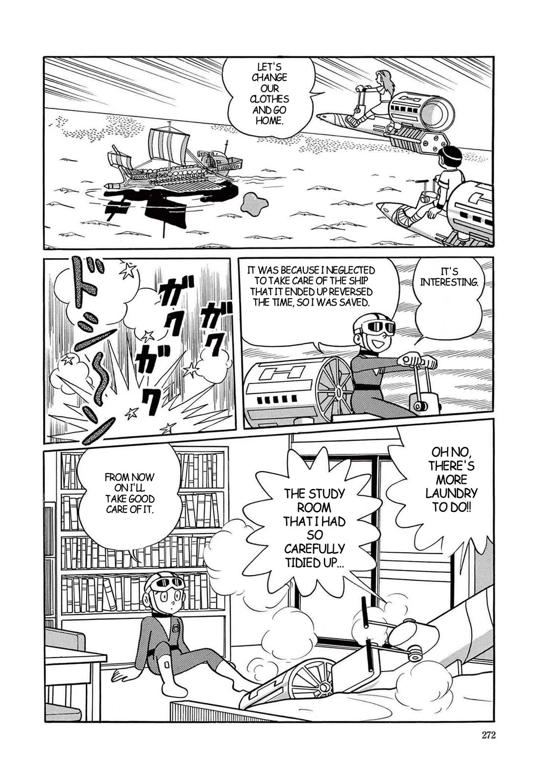 Time Patrol Bon chapter 7 page 38