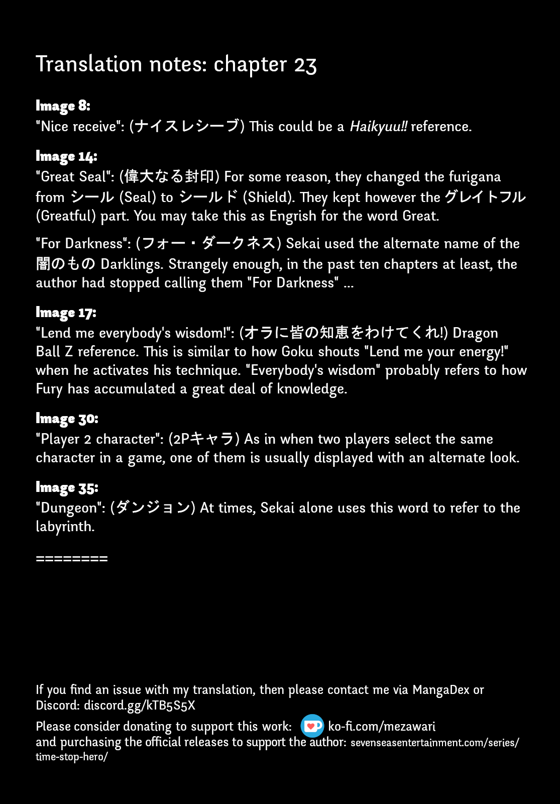 Time Stop Brave chapter 23 page 54