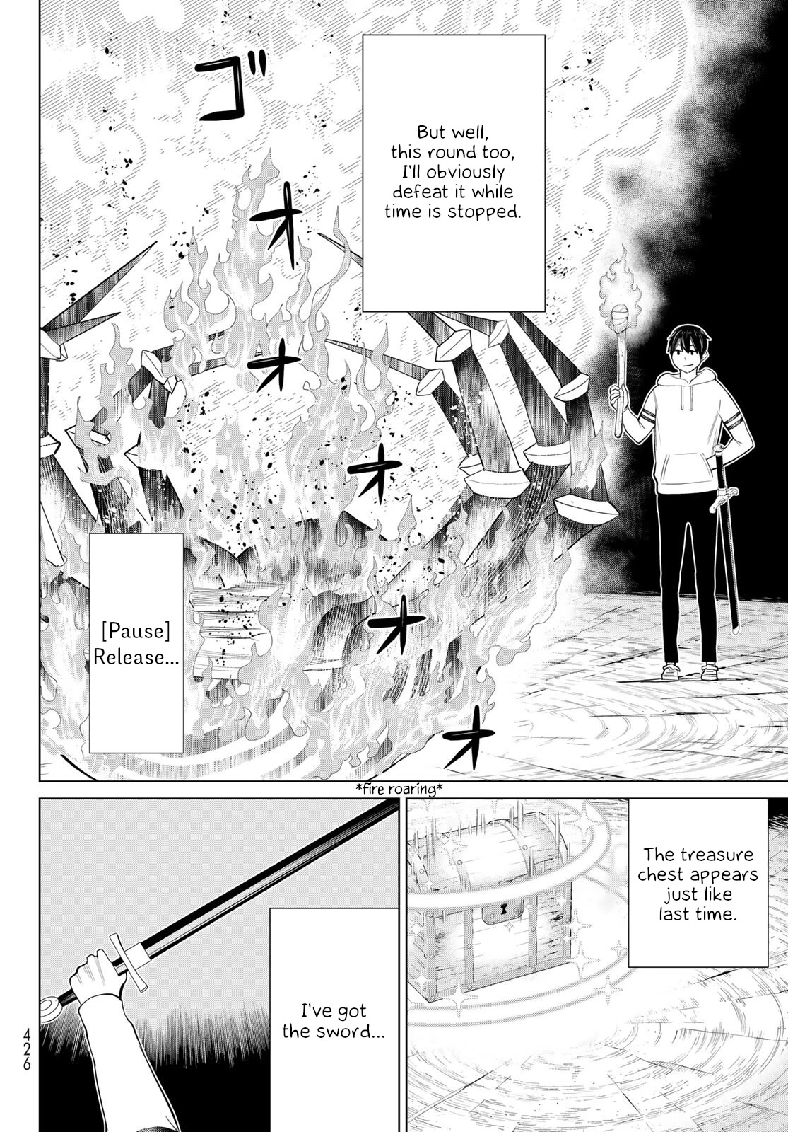 Time Stop Brave chapter 37 page 17