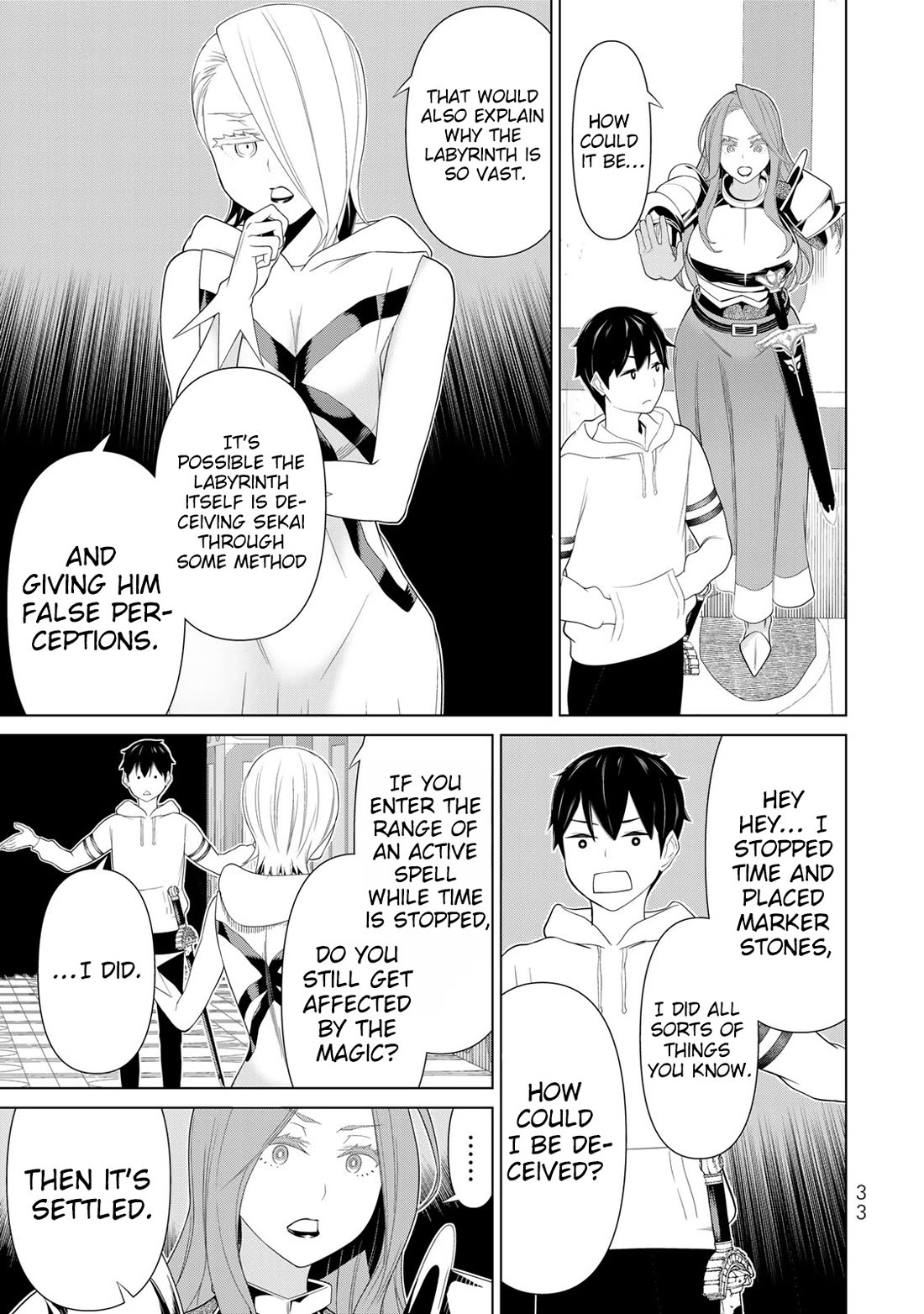 Time Stop Brave chapter 56 page 33