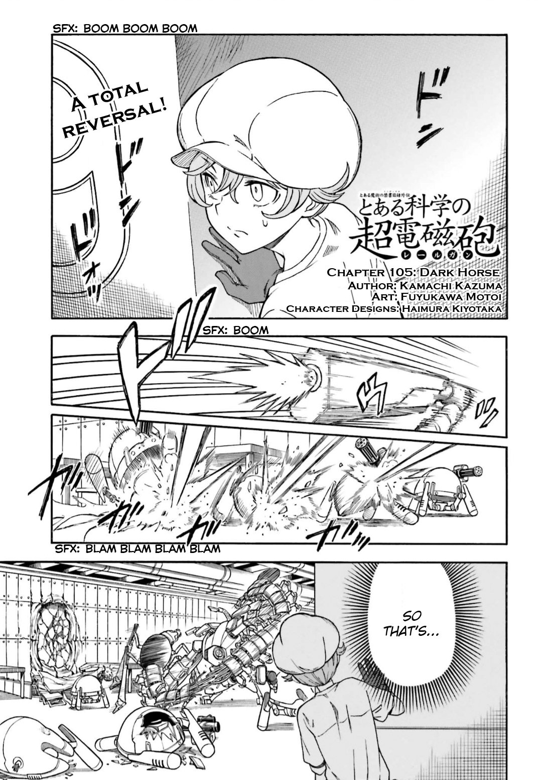 To Aru Kagaku no Choudenjibou chapter 105 page 1