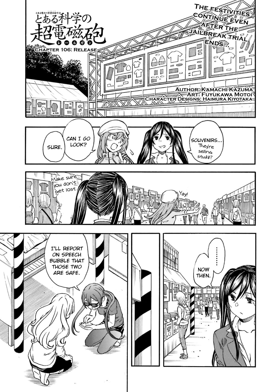 To Aru Kagaku no Choudenjibou chapter 106 page 1