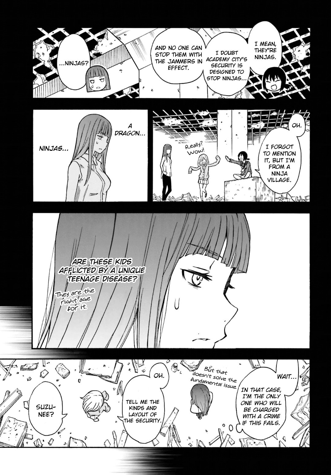 To Aru Kagaku no Choudenjibou chapter 107 page 5
