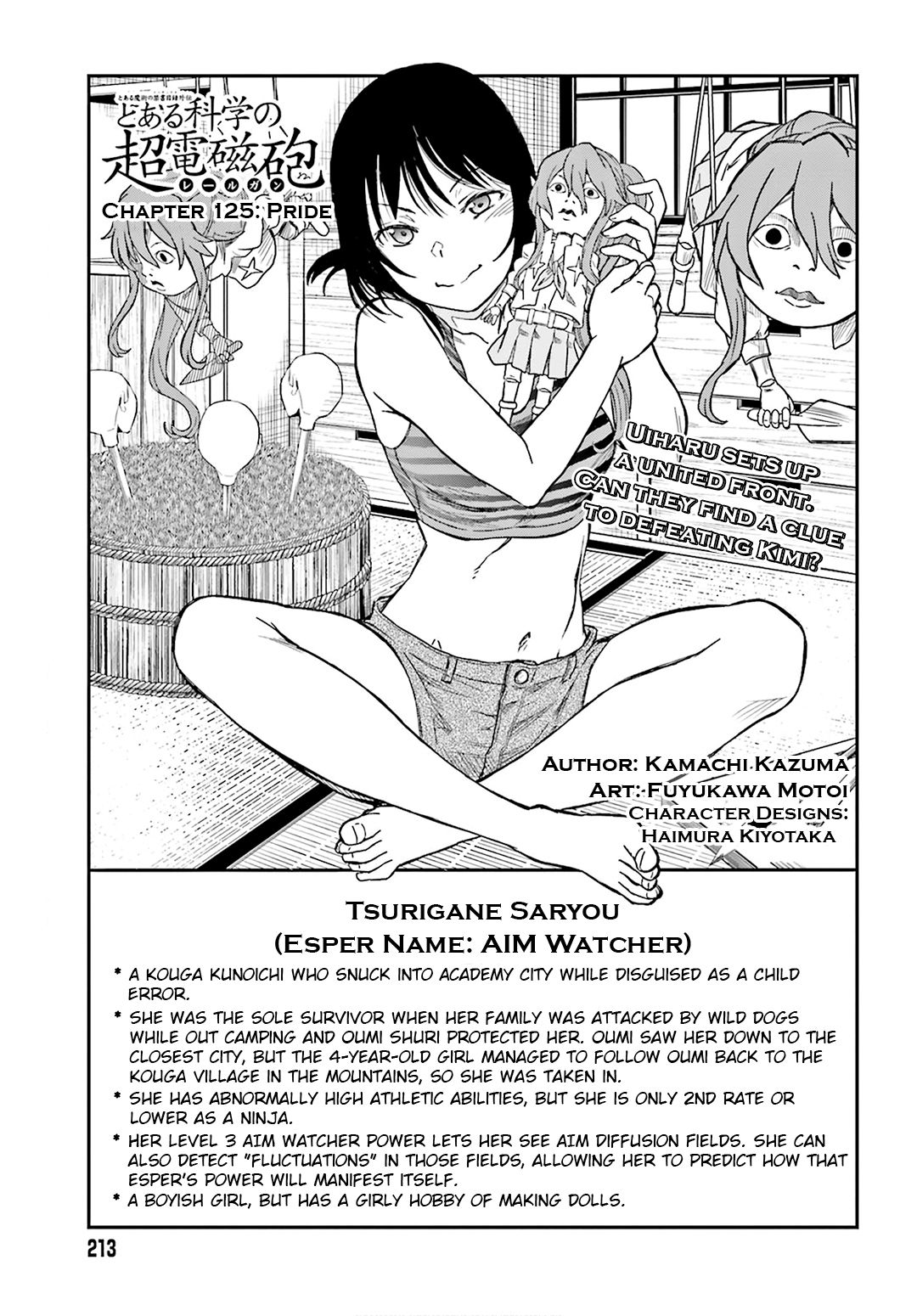 To Aru Kagaku no Choudenjibou chapter 125 page 5