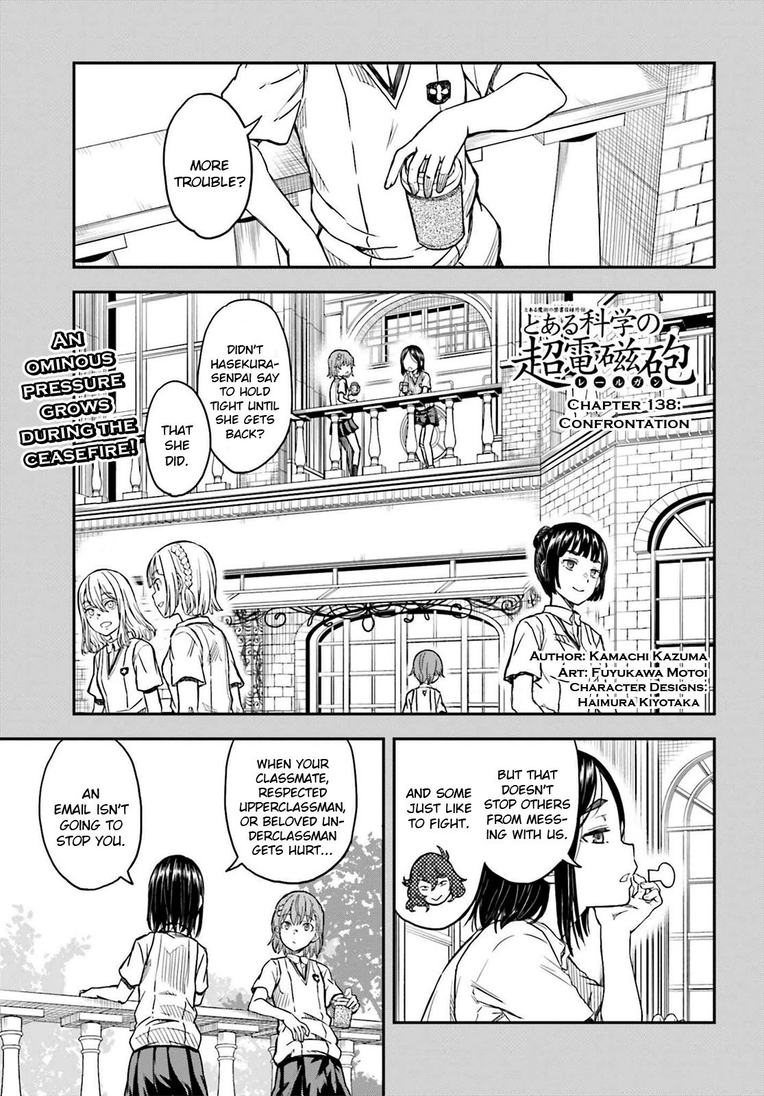 To Aru Kagaku no Choudenjibou chapter 138 page 1