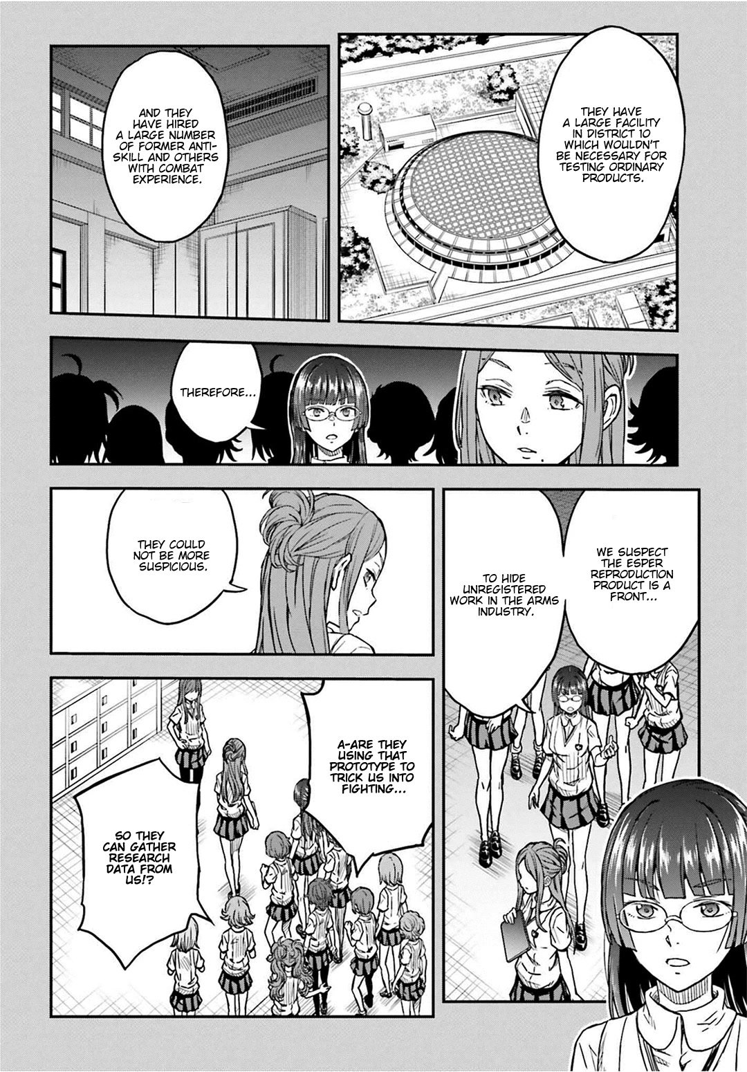 To Aru Kagaku no Choudenjibou chapter 142 page 8