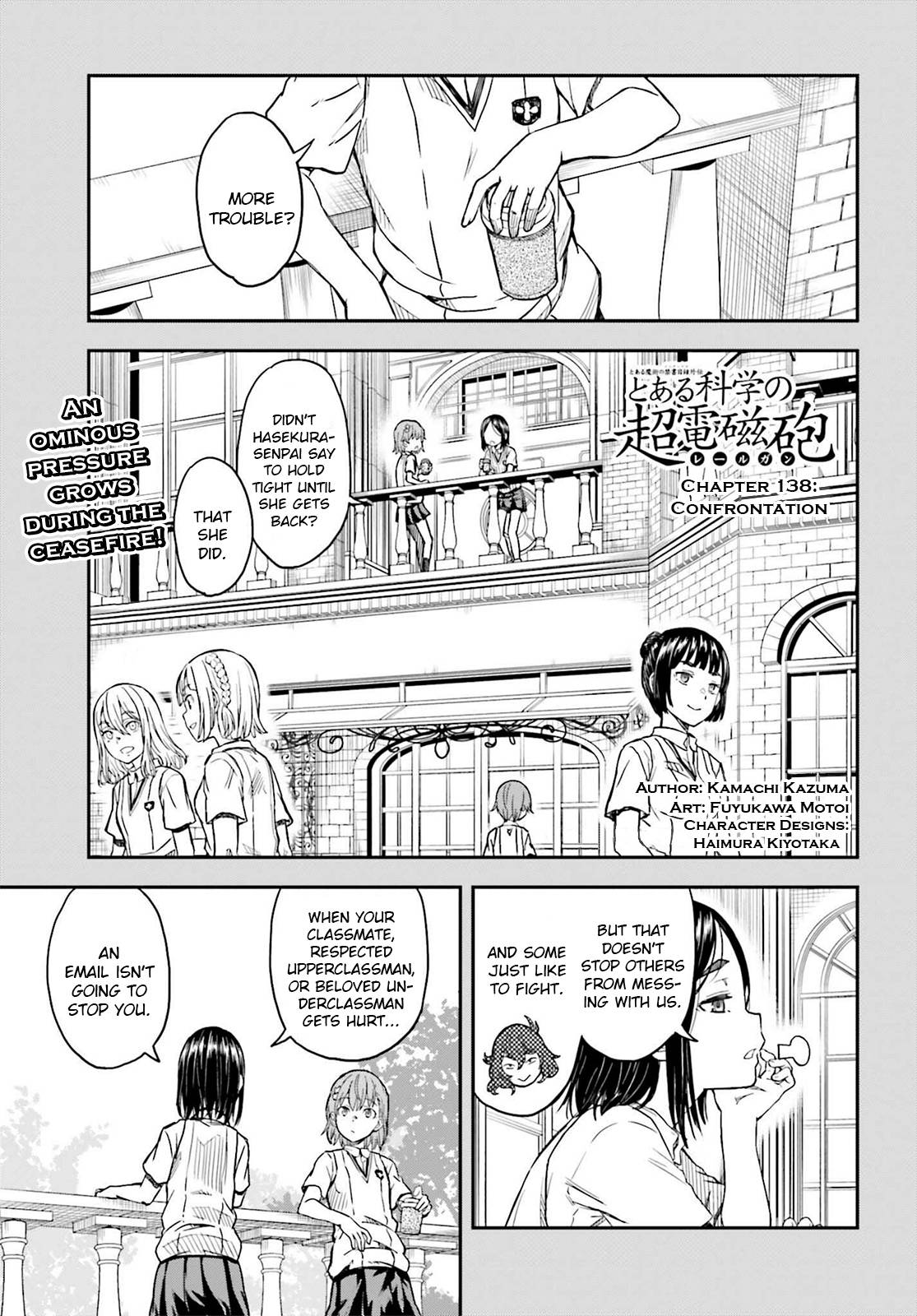 To Aru Kagaku no Choudenjibou chapter 145 page 1