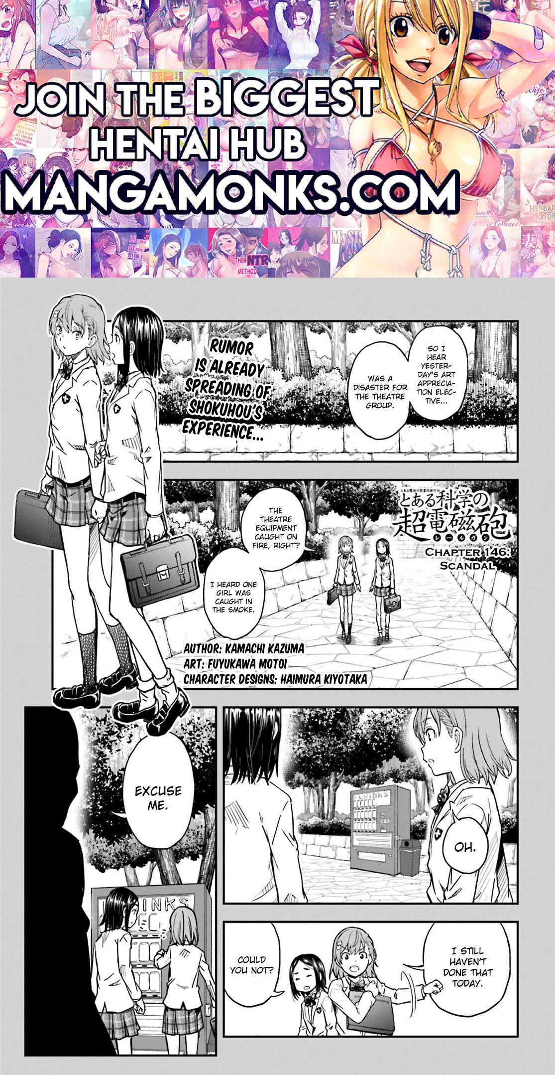 To Aru Kagaku no Choudenjibou chapter 146 page 1