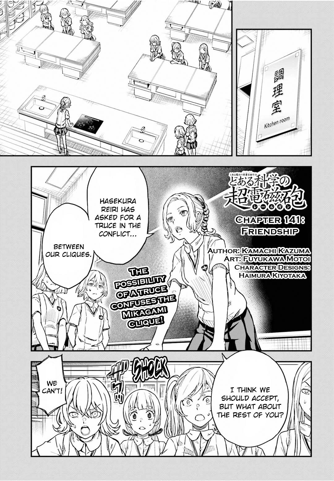 To Aru Kagaku no Choudenjibou chapter 148 page 1
