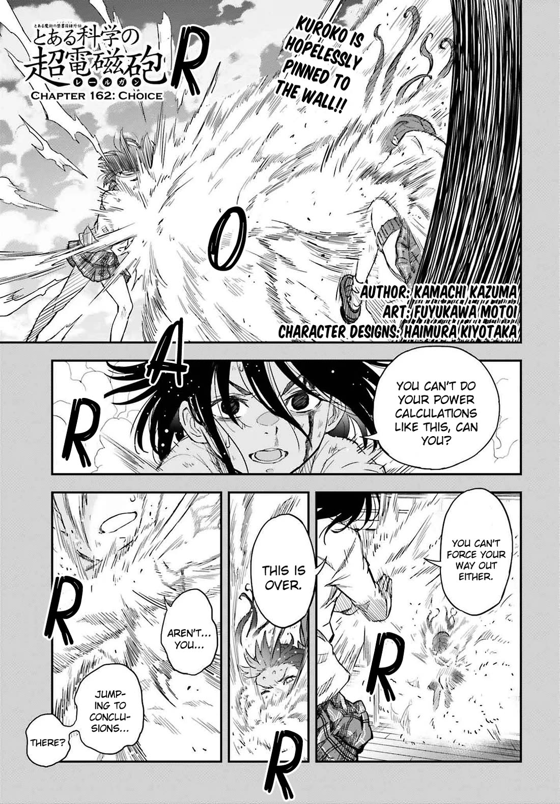 To Aru Kagaku no Choudenjibou chapter 162 page 1