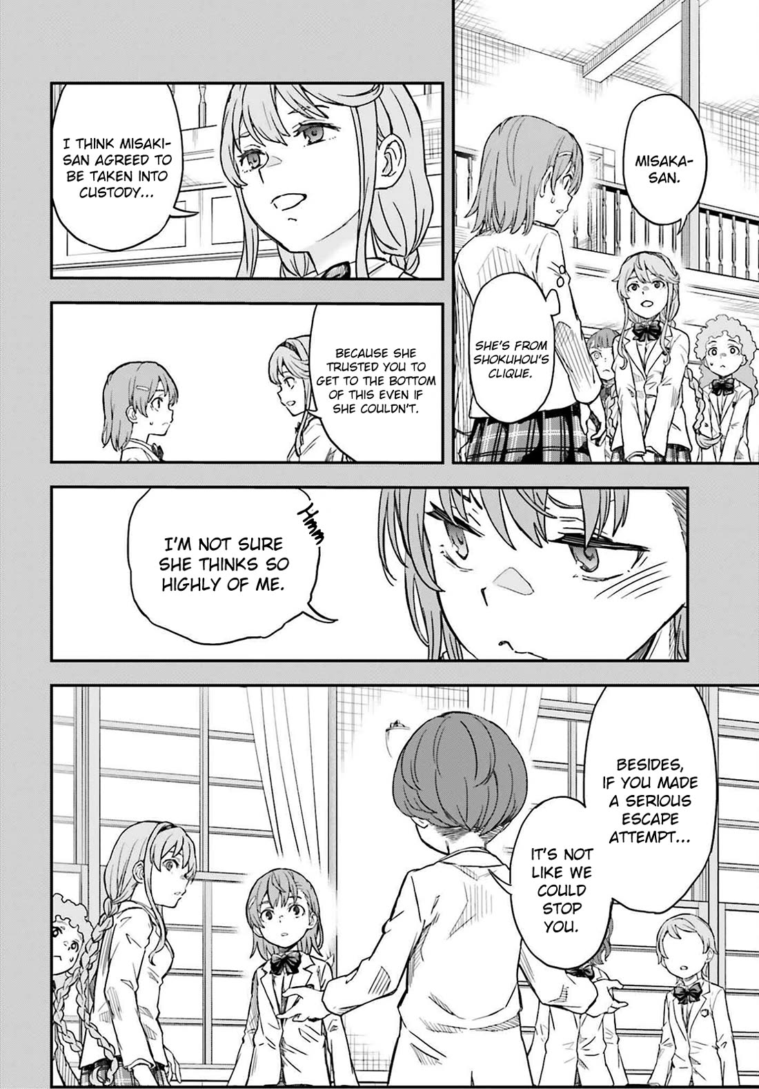 To Aru Kagaku no Choudenjibou chapter 163 page 8