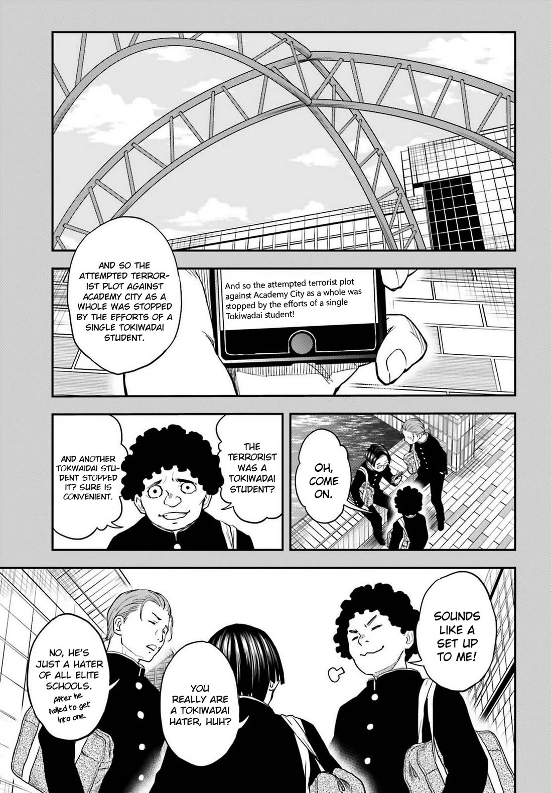 To Aru Kagaku no Choudenjibou chapter 168 page 7