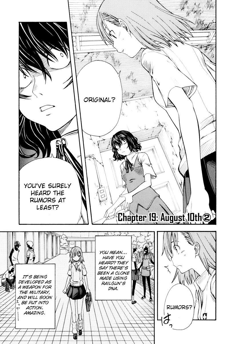 To Aru Kagaku no Choudenjibou chapter 19 page 1