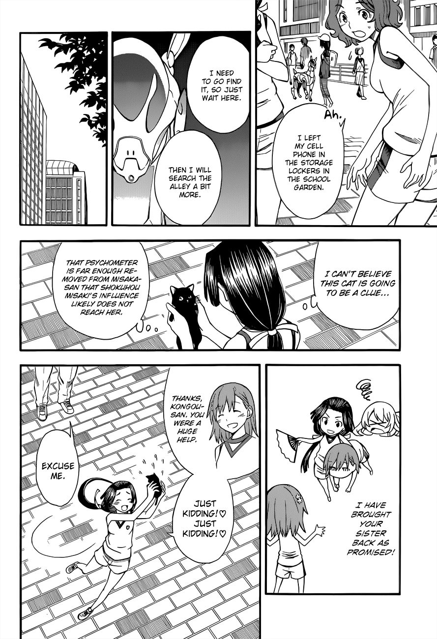 To Aru Kagaku no Choudenjibou chapter 50 page 8