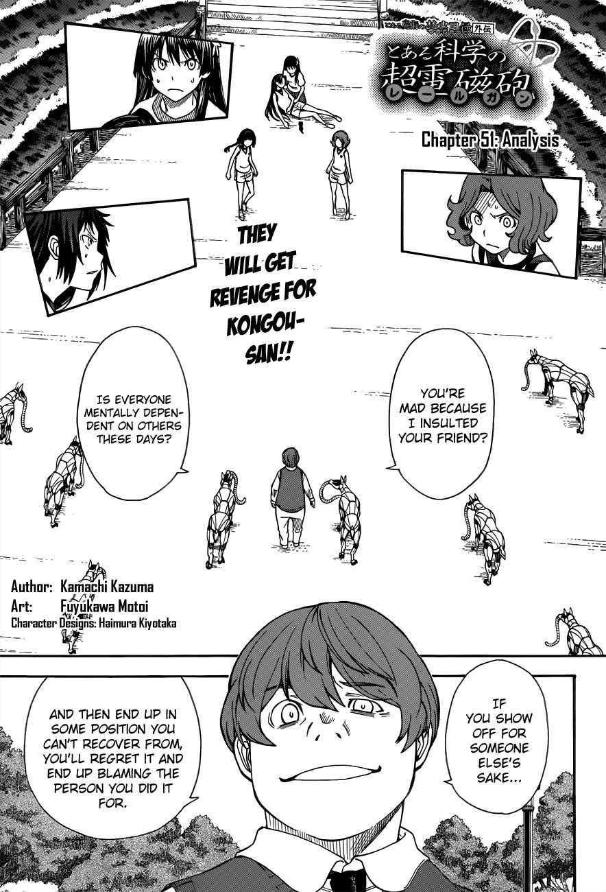 To Aru Kagaku no Choudenjibou chapter 51 page 1