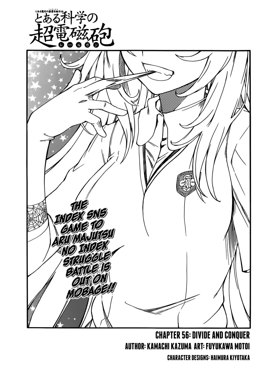 To Aru Kagaku no Choudenjibou chapter 56 page 3