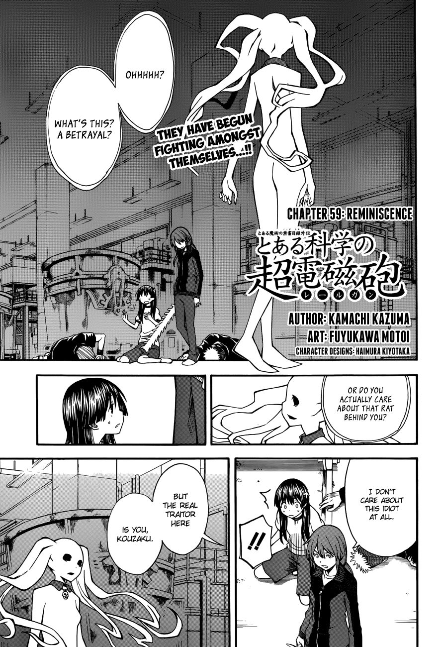 To Aru Kagaku no Choudenjibou chapter 59 page 2