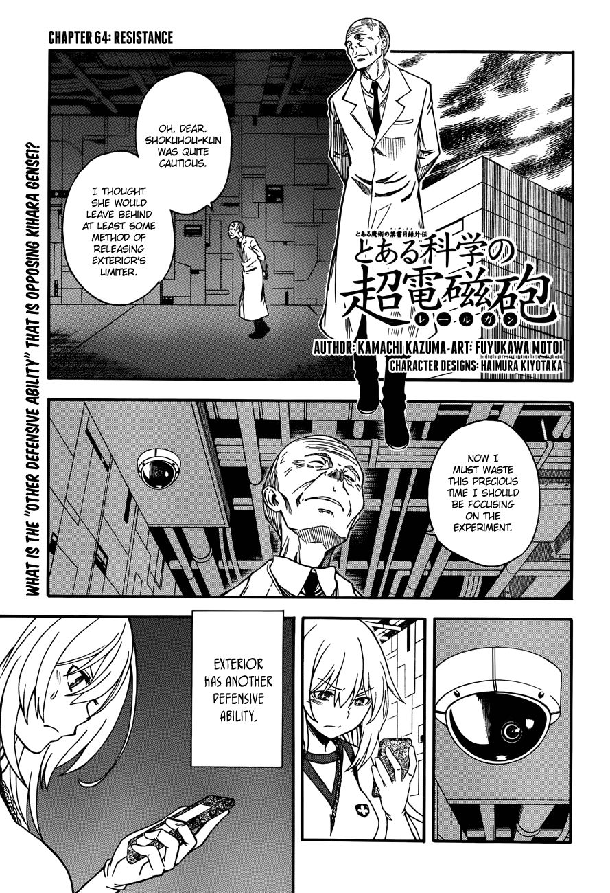 To Aru Kagaku no Choudenjibou chapter 64 page 1