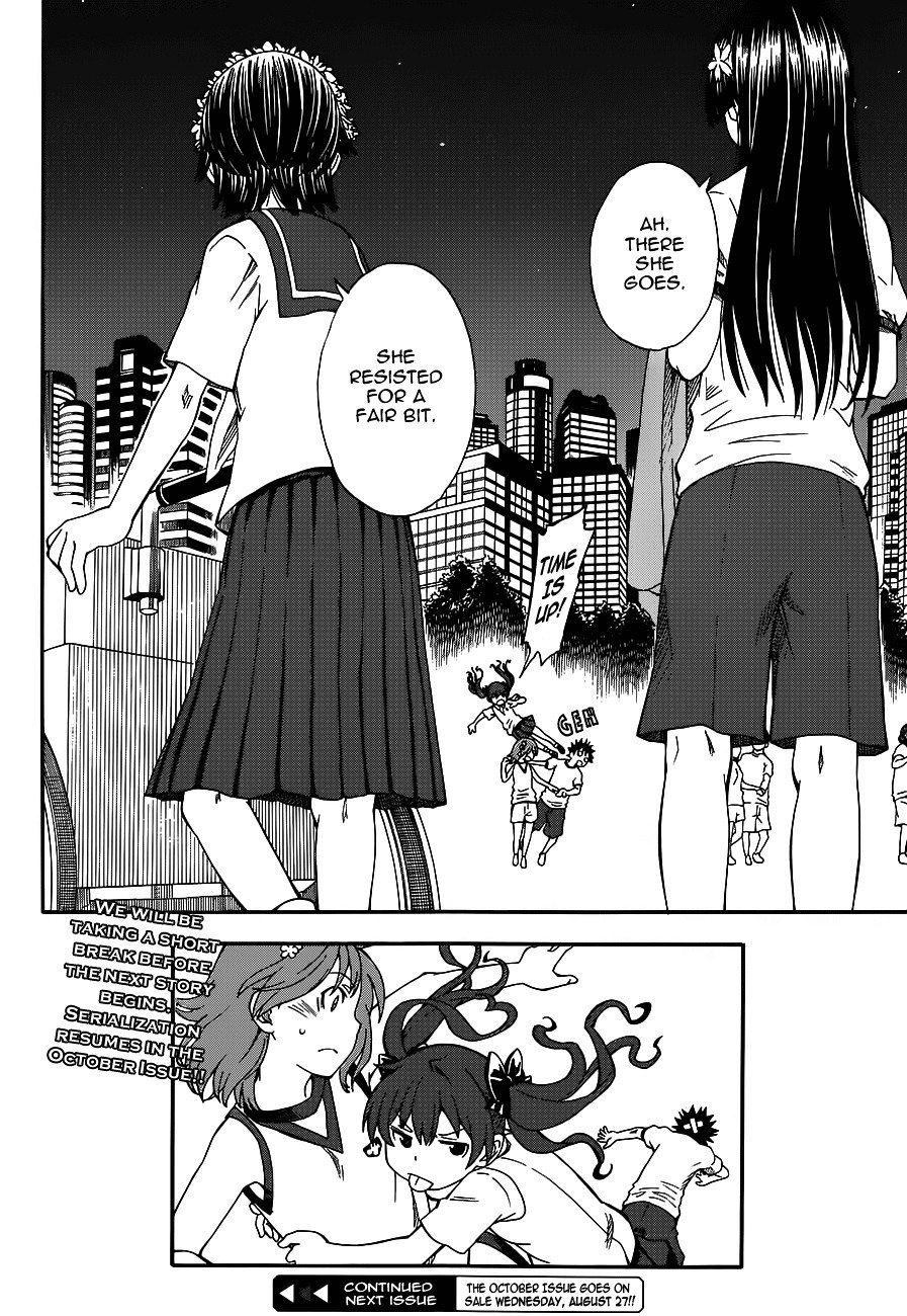 To Aru Kagaku no Choudenjibou chapter 71.1 page 20