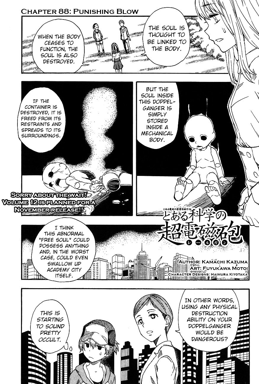 To Aru Kagaku no Choudenjibou chapter 88 page 1