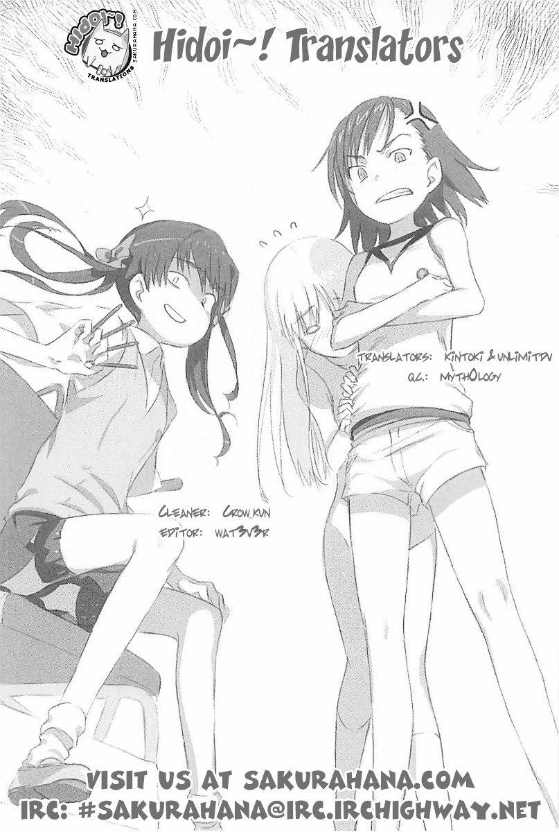 To Aru Kagaku no Choudenjibou chapter 9 page 25