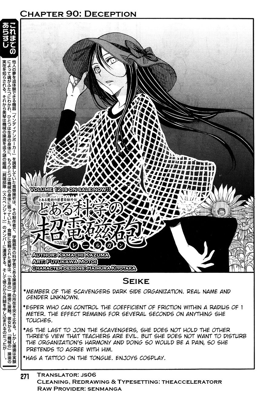 To Aru Kagaku no Choudenjibou chapter 90 page 3