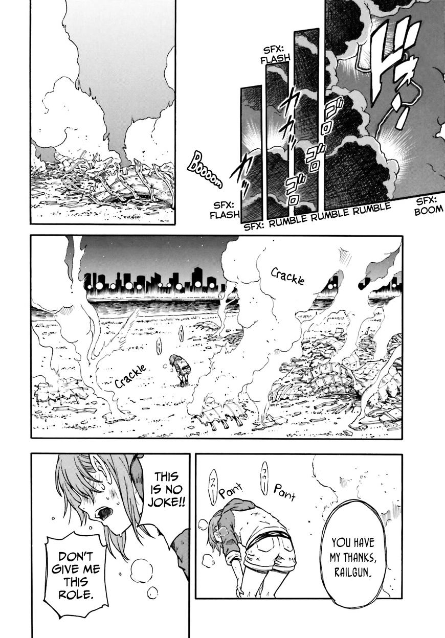 To Aru Kagaku no Choudenjibou chapter 95 page 17