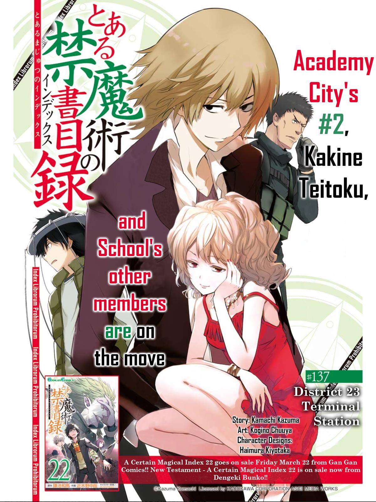 To Aru Majutsu no Index chapter 137 page 1