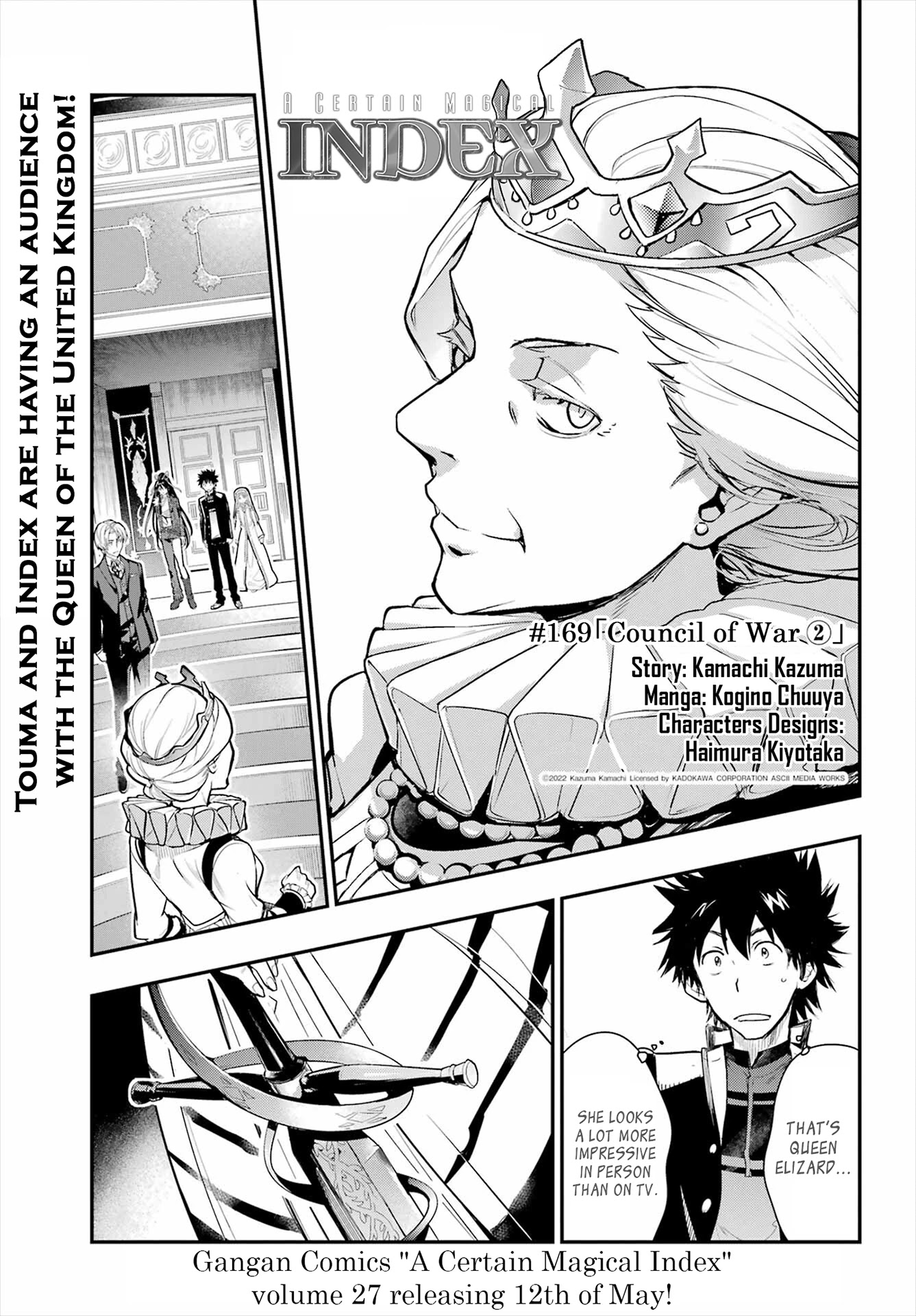 To Aru Majutsu no Index chapter 169 page 1