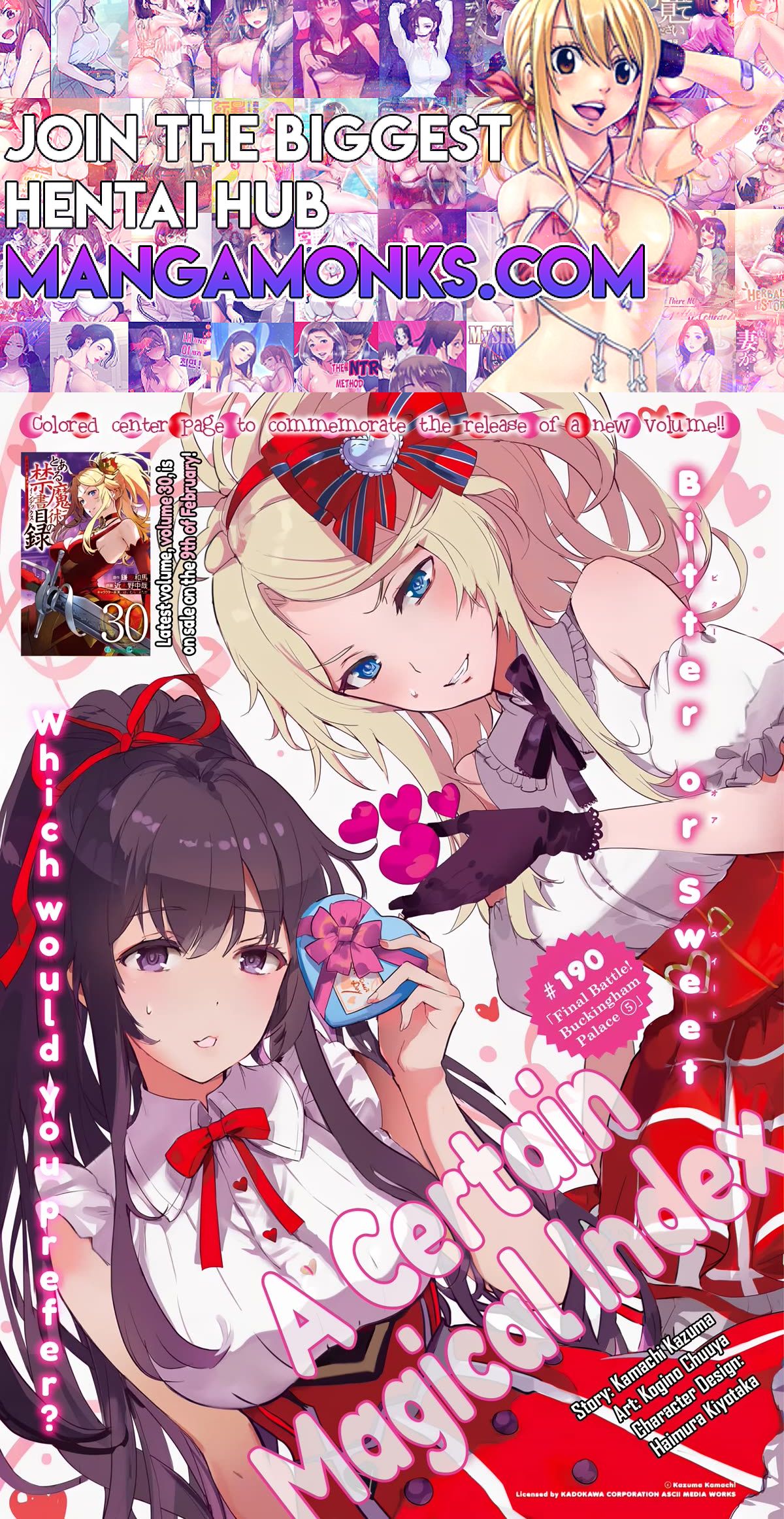 To Aru Majutsu no Index chapter 190 page 1