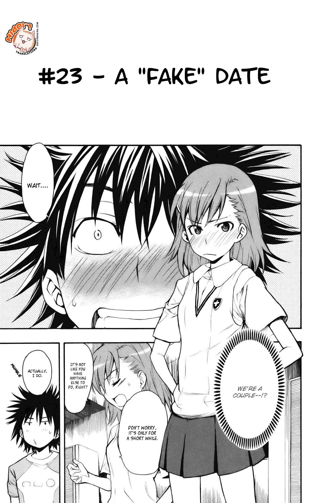 To Aru Majutsu no Index chapter 23 page 1