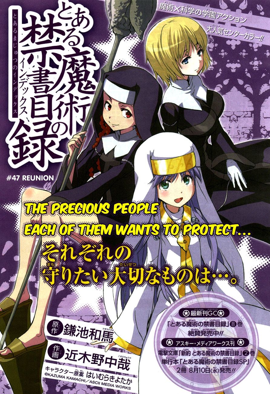 To Aru Majutsu no Index chapter 47 page 1