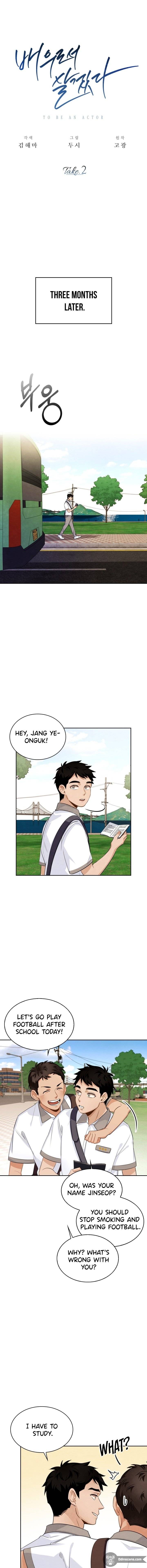 To Be an Actor chapter 2 page 2