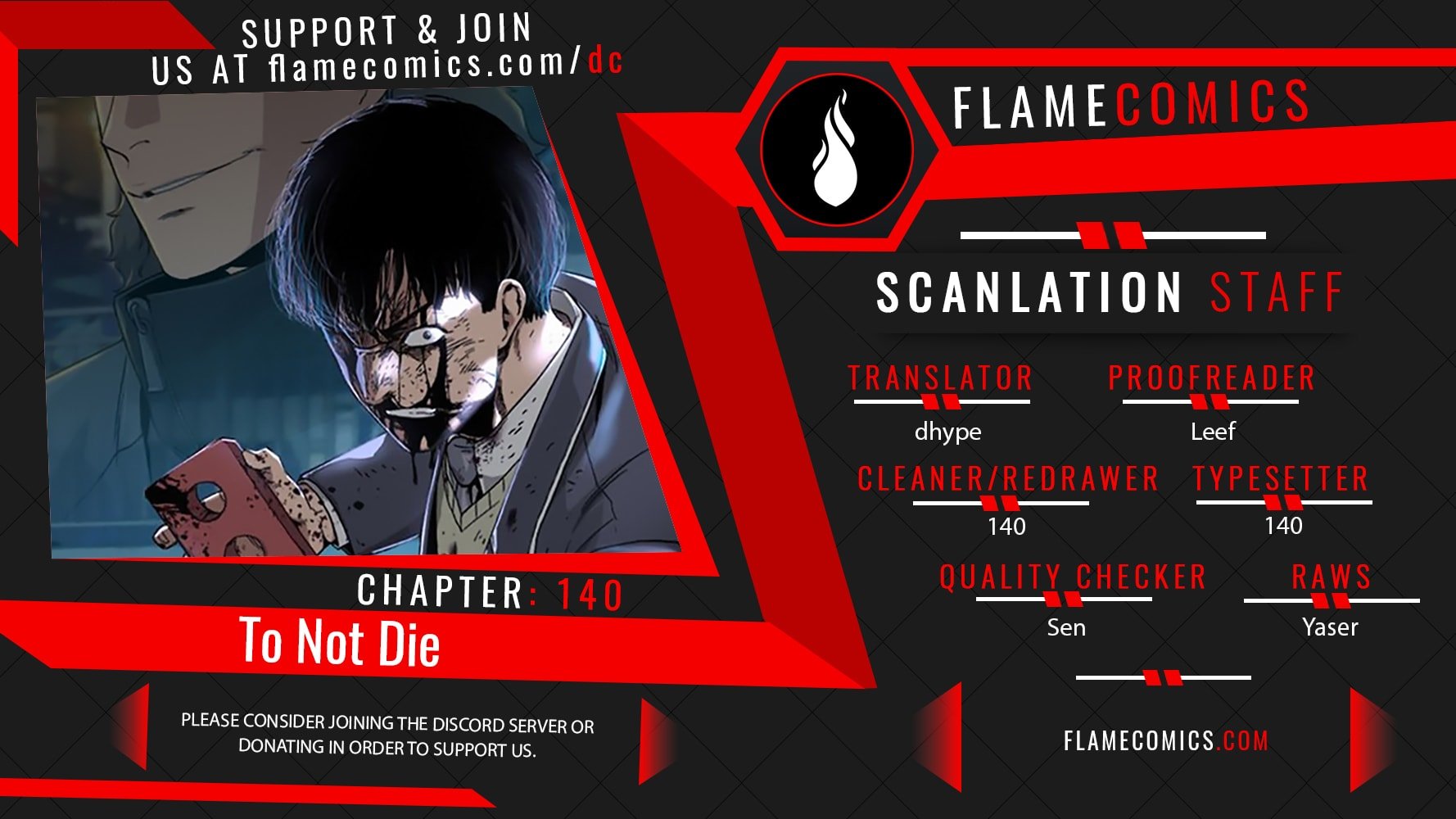 To Not Die chapter 140 page 1