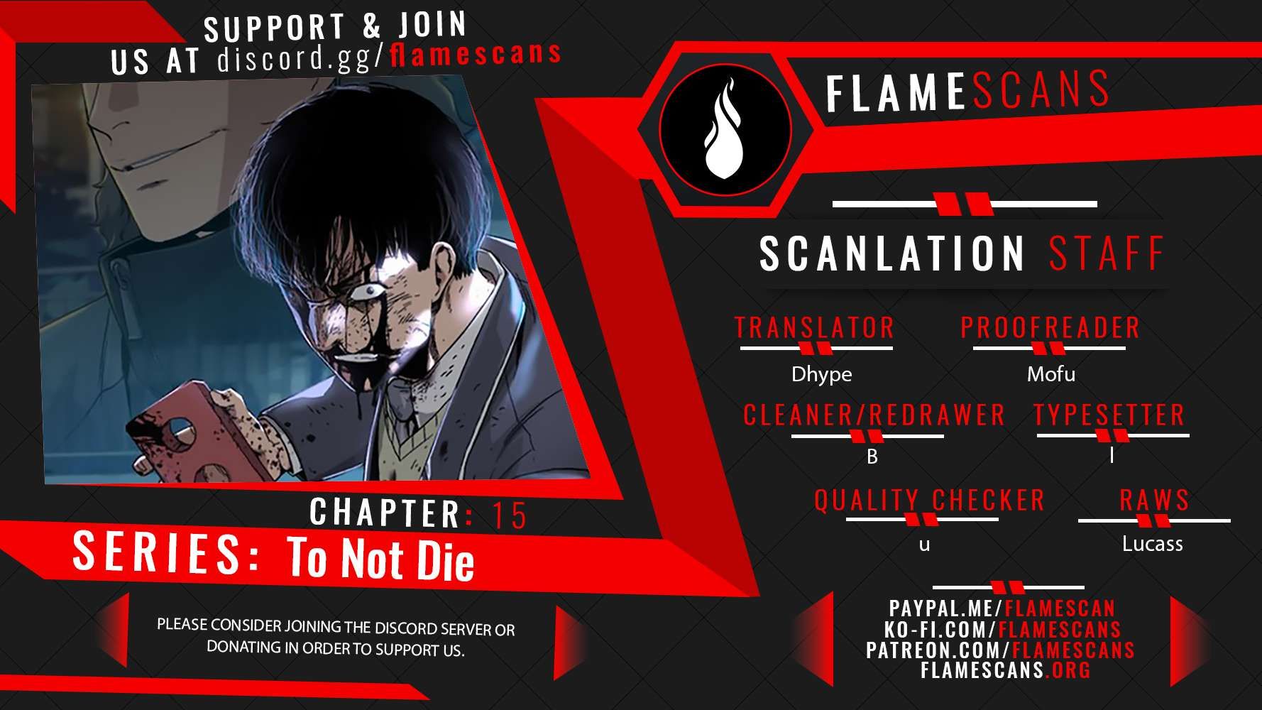 To Not Die chapter 15 page 1