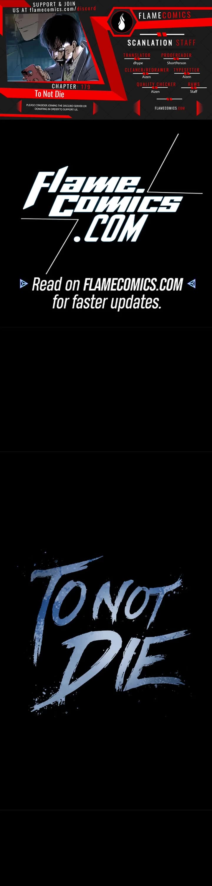 To Not Die chapter 179 page 1