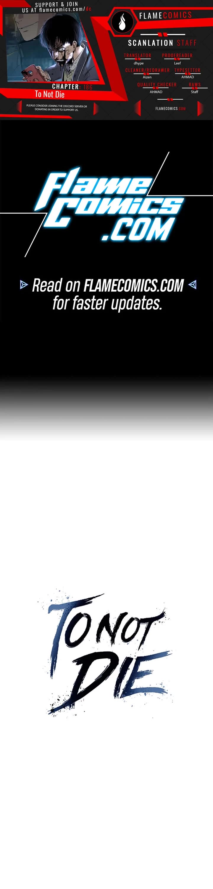 To Not Die chapter 186 page 1