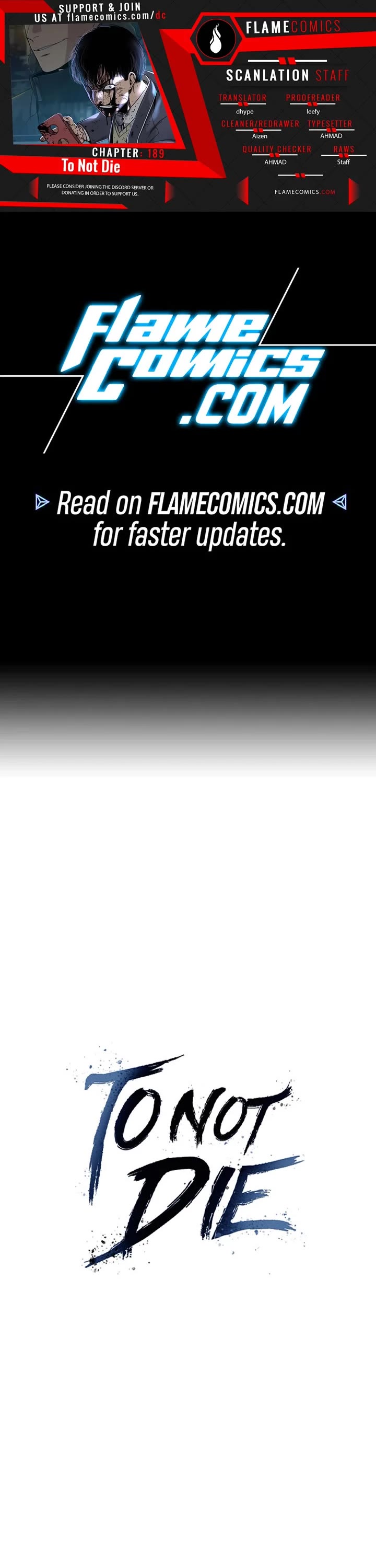 To Not Die chapter 189 page 1