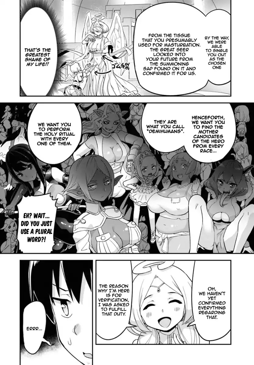 To Save the World, Can You Lie in Bed With Me, a Subhuman, in the Morning? chapter 1 page 11