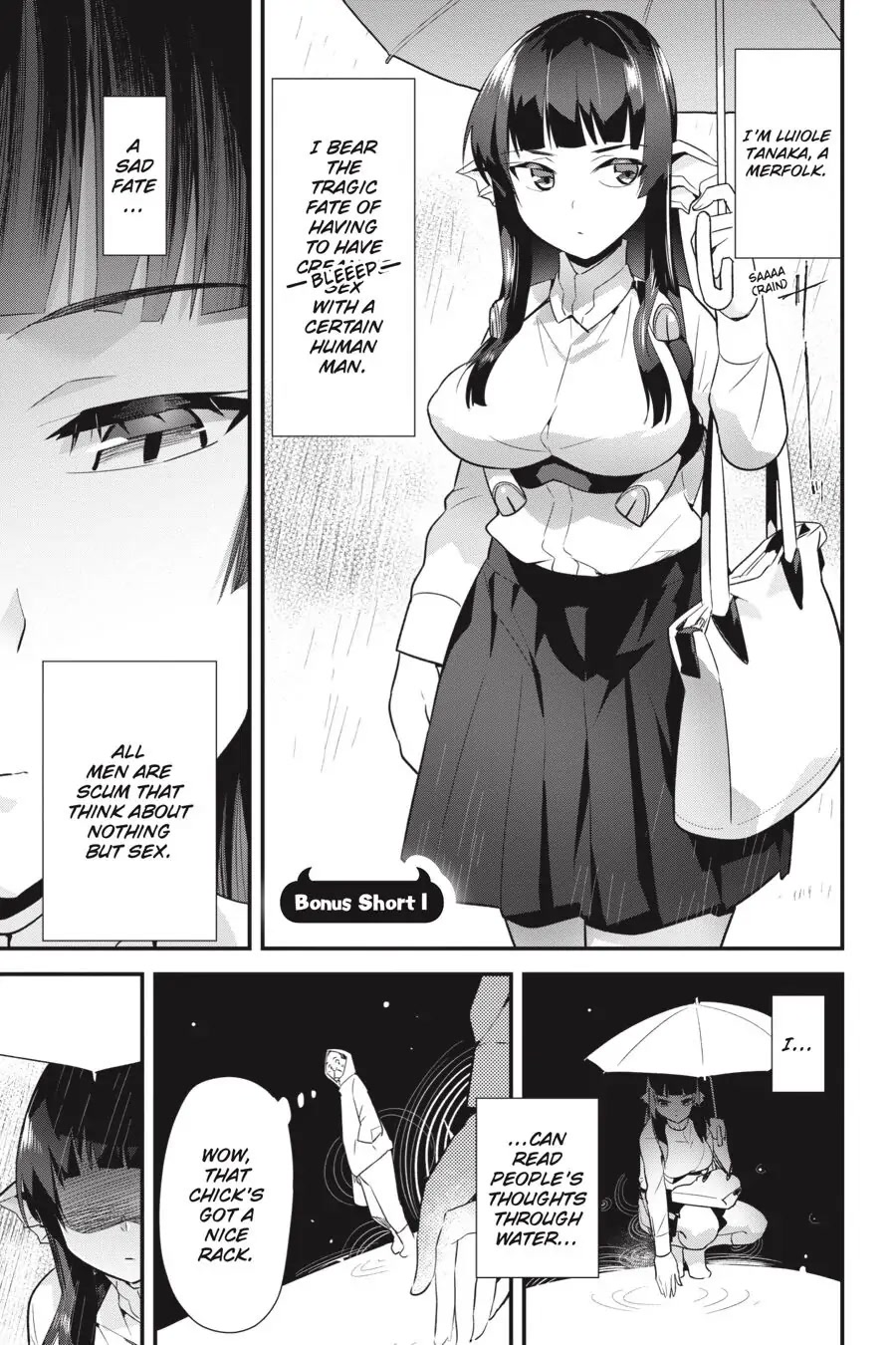 To Save the World, Can You Lie in Bed With Me, a Subhuman, in the Morning? chapter 10.1 page 1