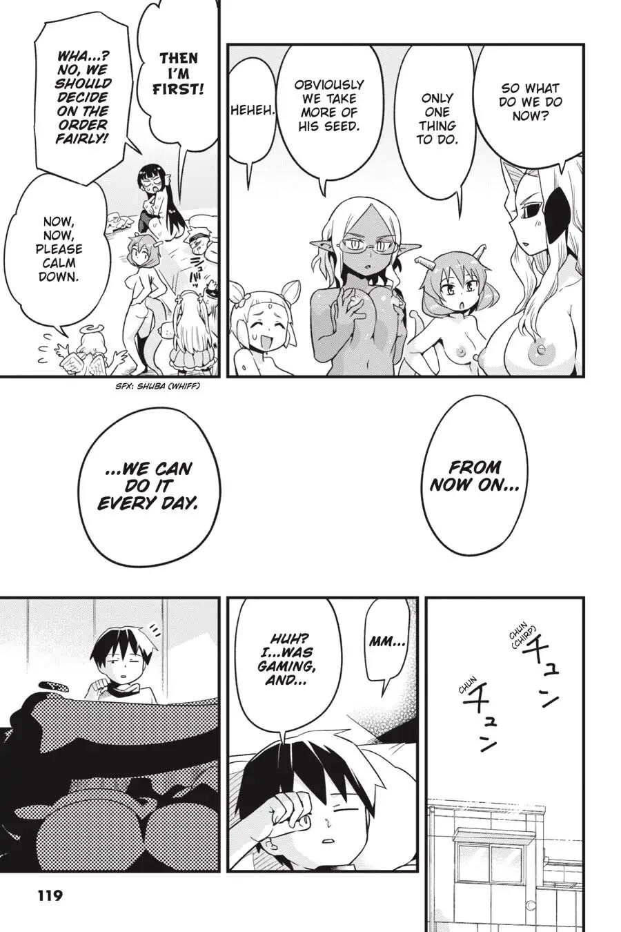 To Save the World, Can You Lie in Bed With Me, a Subhuman, in the Morning? chapter 10 page 21