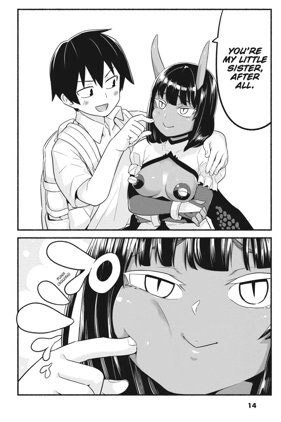 To Save the World, Can You Lie in Bed With Me, a Subhuman, in the Morning? chapter 11 page 14