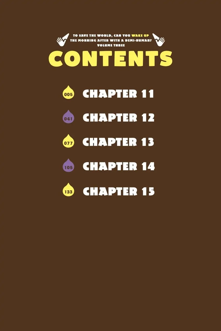 To Save the World, Can You Lie in Bed With Me, a Subhuman, in the Morning? chapter 11 page 3